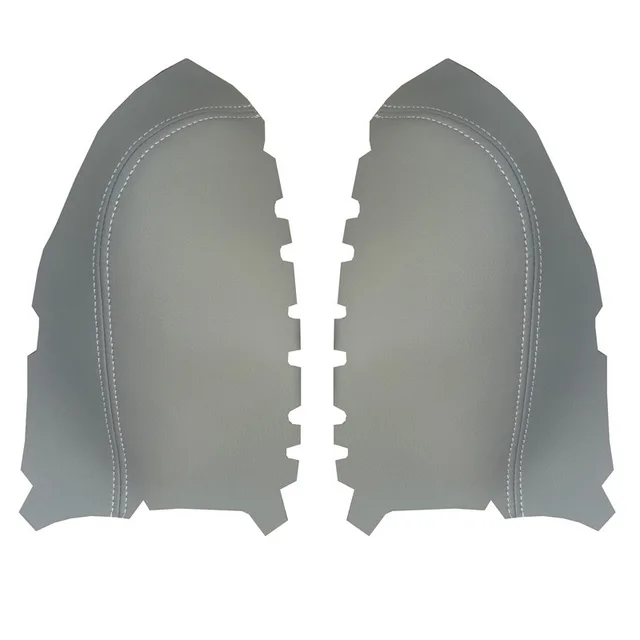 Green 2Pcs Car Interior Door Panel Armrest Arm Rest Microfibre Leather Cover Protective Fit For Pilot 2009 2010 2011 2012 2013
