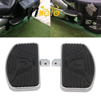

Front / Rear Wide Footrests Footboard Floorboard For Yamaha Virago XV125 XV250 XV400 Suzuki Intruder Volusia 400 800 VL800 VL400