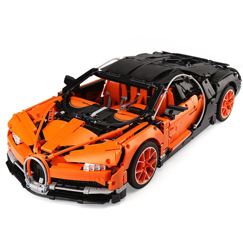 20086C lepinblocks 20086 20086C 20001 Technic Race Car Building Blocks Bricks Compatible 42083 42056 Christmas Gift Bugatti car Chiron - Цвет: 20086C