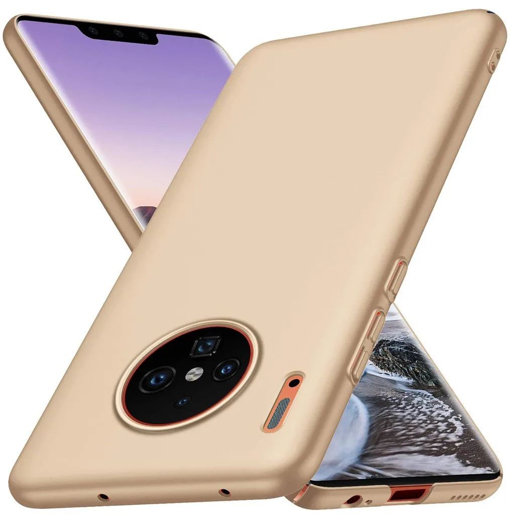 Mosunx ультра-тонкий роскошный Премиум PC материал защитный чехол для huawei Mate30 6,62 дюймов и Mate30Pro 6,53 дюймов