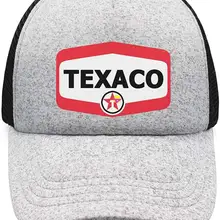 Texaco-Logo-q детские кепки с регулируемой сваркой, хлопковая кепка для легкой атлетики
