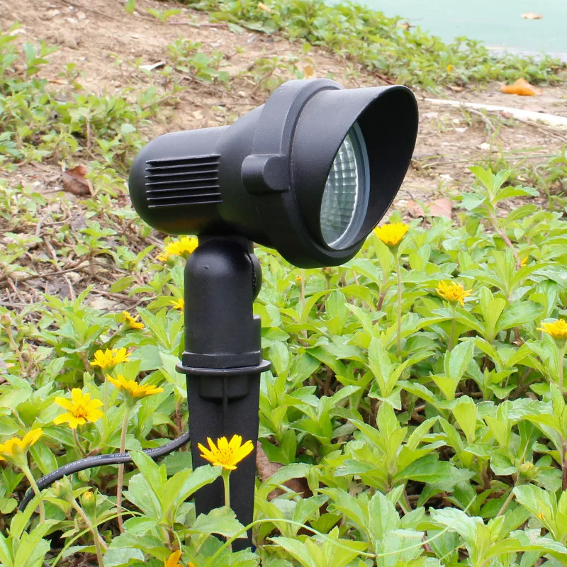 

LED Spot Light Waterproof Inserted Lights Circle Project Lamp Insert to Lawn Lamp Outdoor Villa Garden