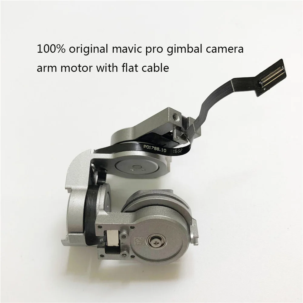 gimbal with cable DJI шлейф Mavic Pro двигатель камеры с гибким кабелем сигнальная линия Gimbal Вибрация амортизирующая доска Дрон аксессуары - Цвет: gimbal with cable