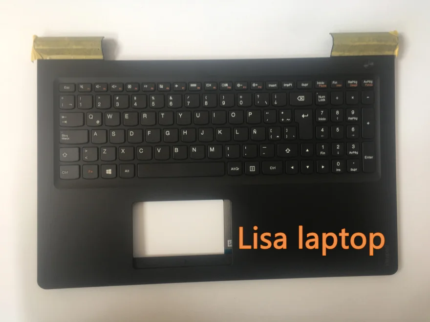 Черный держатель в виде ладони мышь клавиатура для lenovo 500S-15 ноутбук 5CB0L03542