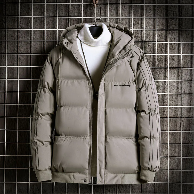 Пуховик плюс вельветовый уплотненный брендовый зимний ультра легкий пуховик Мужская куртка высокого качества Женское пальто теплая тонкая куртка