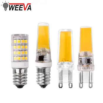 

Led G4 G9 E14 Lamp Bulb Dimming Lighting 3W 6W 9W AC DC 12V 220V COB SMD Replace Halogen Lights Spotlight Bombillas Chandelier