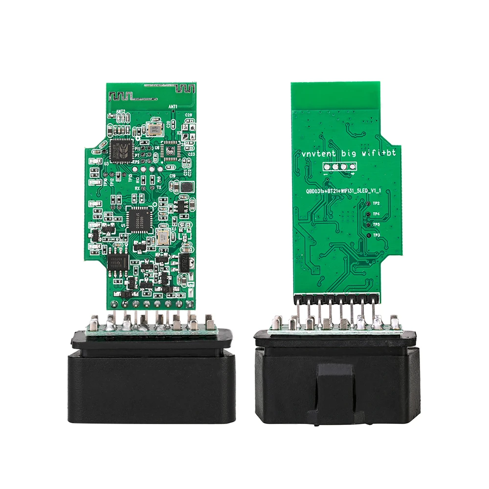 Rovtop ELM327 V1.5 Wifi OBD 2 OBD2 ELM 327 без чипа PIC18F25K80 автомобильный диагностический инструмент OBDII для Android, IOS, Windows system Z2