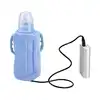 USB Milk Water Warmer Travel Stroller Insulated Bag Baby Nursing Bottle Heater Portable Heated Insulated Storage Bag BPA 1