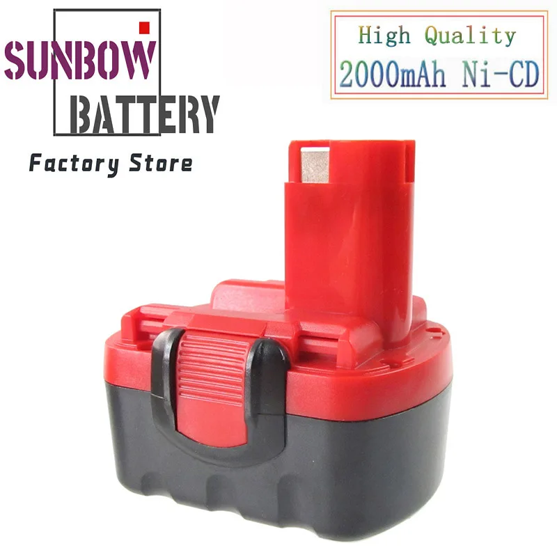 

Ni-CD 14.4V 2000mAh Rechargeable Battery Replacement for bosch 14.4V Battery BAT038 BAT040 BAT140 BAT159 BAT041 3660K