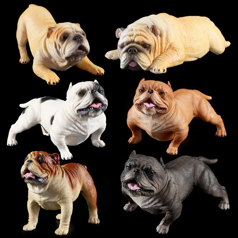 

Animal Model Solid Model Pet CHILDREN'S Toy 11-Selectable France Bulldog Bully Dog