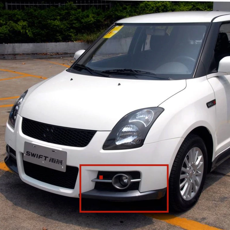 GENUINE OEM NEW AUTO FRONT BUMPER GUARD 7177157K00,7178157K00 (BLACK) FOR SUZUKI SWIFT SPORT