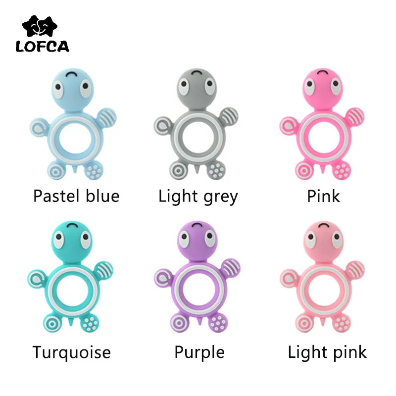 Hot Sale Baby Teething-Toys Silicone Turtle Pacifier-Chain Necklace-Making Food-Grade LOFCA Bpa-Free Q5dKe0JA