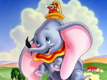

Jmine Div 5D Dumbo Baby Elephant Full Diamond Painting cross stitch kits art High Quality Cartoon 3D paint by diamonds