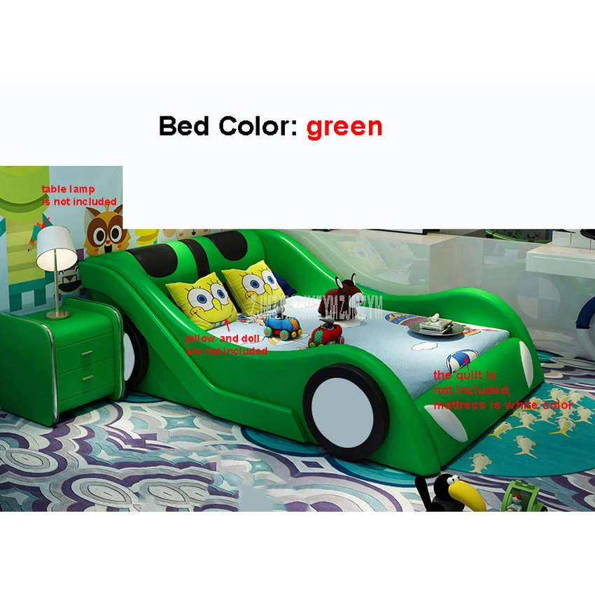 1.2m/1.35m/1.5m/1.8m Children Bed With Mattress Bedside Cabinet Home Bed Child Bedroom Furniture Car Design Solid Wood Leather 1.2m/1.35m/1.5m/1.8m Children Bed With Mattress Bedside Cabinet Home Bed Child Bedroom Furniture Car Design Solid Wood Leather