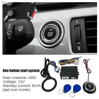

Car Engine Button Durable Portable Engine Start Stop Push Button Auto Ignition Starter For Improving Driving Safety