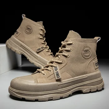 

Autumn New Men's Casual Boots Comfortable Outdoor Trend Men Shoes Fashion Winter Outdoor Sneakers Non-slip Man Walking Shoes