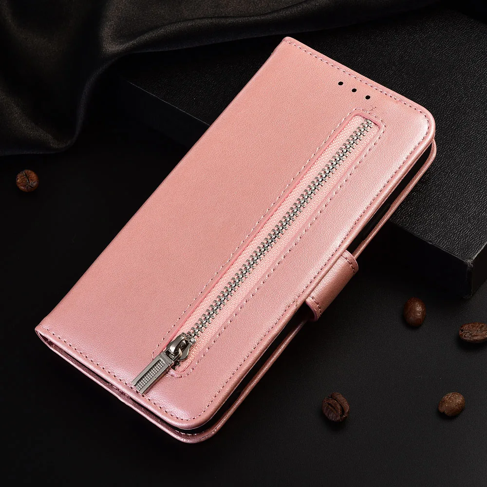 Чехол на P20 Lite для Huawei Y3 Y5 Prime Y6 Y7 Y9 P30 чехол с откидной ножкой бумажник молнии