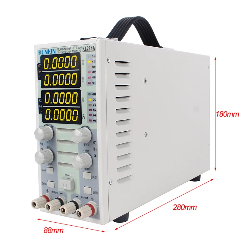Wanptek 150 в 20A 200 Вт Профессиональный программируемый постоянный ток с электрической нагрузкой цифровой контроль нагрузки постоянного тока электронный тестер заряда батареи Измеритель нагрузки