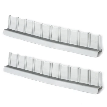 

2PCS Suction Cup Sink Flap Water Barrier Oil Proof Kitchen Splash Guard Splatter Sns Splashproof Baffle Repeatable Gray