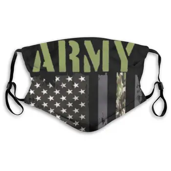 

American Flag Masks With filter Washable & Reusable Anti Dust Breathable Mask With Adjustable Ear Loops