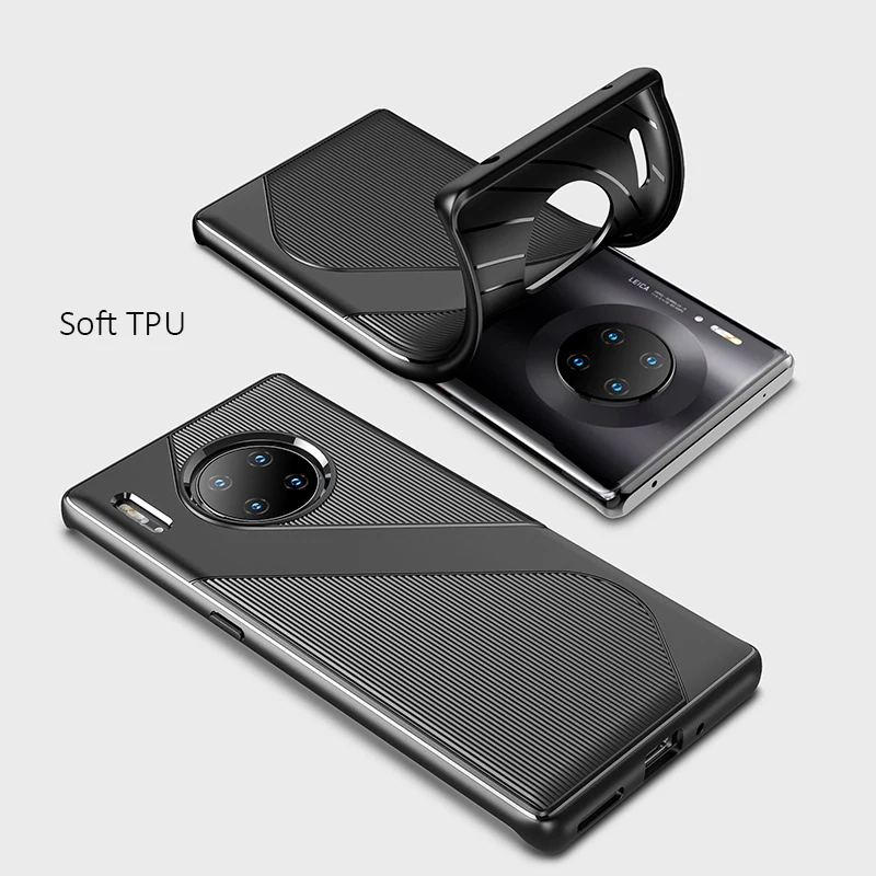Чехол ikress для huawei mate 30 Pro, роскошный силиконовый бампер, чехол для телефона, для huawei mate 30, мягкий чехол из ТПУ