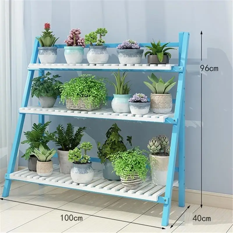 MODEL F Мадера дерево Etagere Pour Plante Rak Bunga Estanteria Para Plantas Крытый стеллаж балкон полка открытый цветок завод Стенд - Цвет: MODEL F