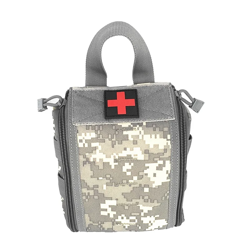 

Tactical Molle EDC Hunting Utility Belt Bag Medical Kit Pouch Emergency Survival Gear Bag First Aid Kit Pouch Tool Yq