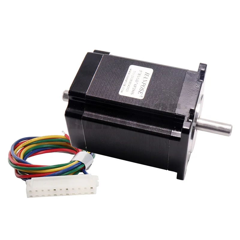 NEMA23 для 3D принтер 100 шт. шаговые двигатели 23hs7628s 2.8a 189N. См 4-вывод двойной вал шагового двигателя Nema23 57 мотор