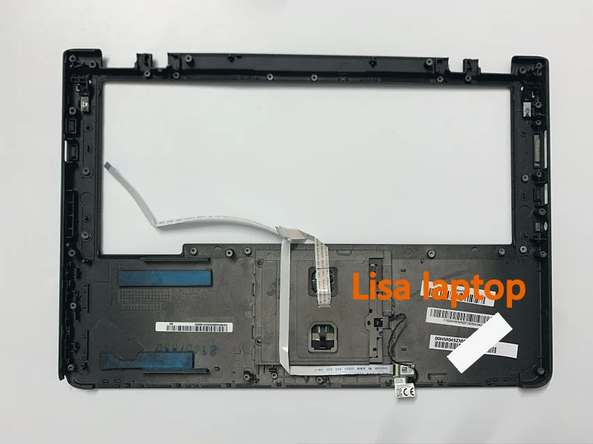 Упор для рук для lenovo Thinkpad X250 00HT390 00HT391 клавиатура ободок 3 клавиши с отпечатков пальцев тачпад черный