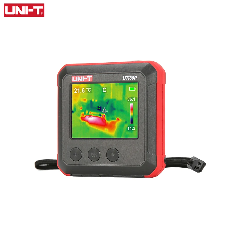 UNI-T UTi80P Mini Thermal Imager Pocket Infrared Thermal Compact Imaging Camera Industrial Temperature Floor Heating Detection