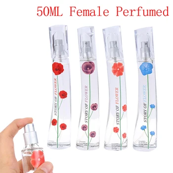 

50ml Natural Lady Parfum Fragrances Women Fragrance Lasting Antiperspirants Female Perfumed Spray Original Liquid