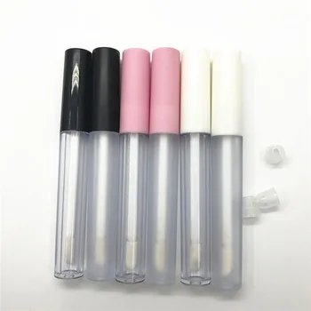 

100pc Pink&White Lip Gloss Bottle Plastics Box Containers Empty Lipstick Tube Eyeliner lash Lipbalm Split Bottles Accessory