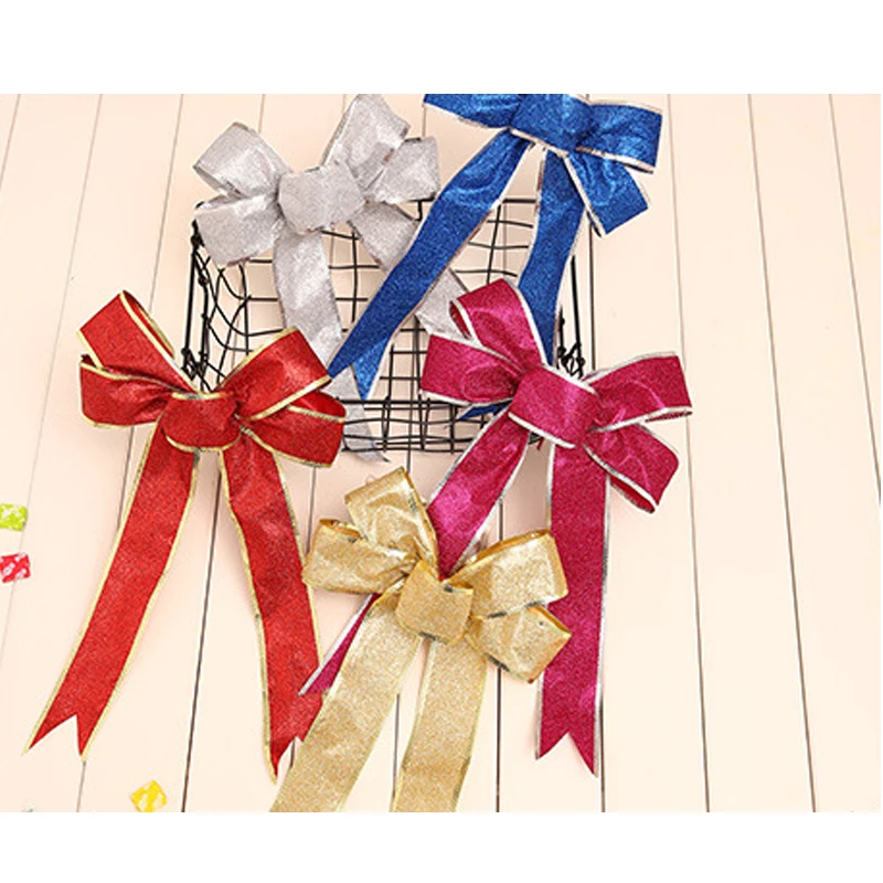 

Christmas decoration gift box gift wrapping ribbon window decoration ribbon