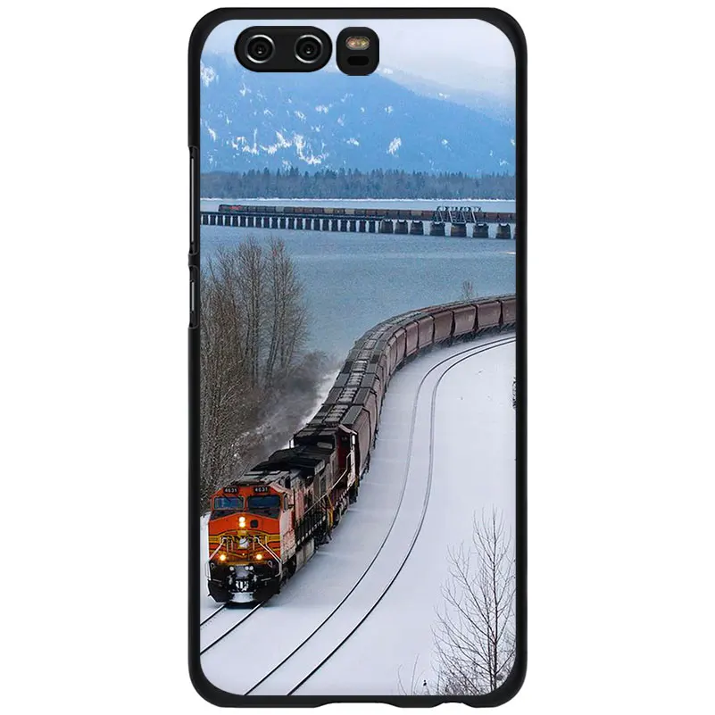 Мягкий чехол для телефона EWAU Railway для huawei Honor view 20 9X 6A 7A 7C 7X 8C 8X Pro 8 9 10 Lite - Цвет: B3