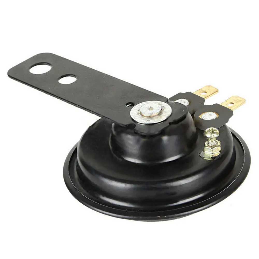 Klaxon électrique universel, kit de 12V, 65mm, 105db, étanche, haut-parleurs ronds, pour Scooter, vélo, ATV ► Photo 3/6
