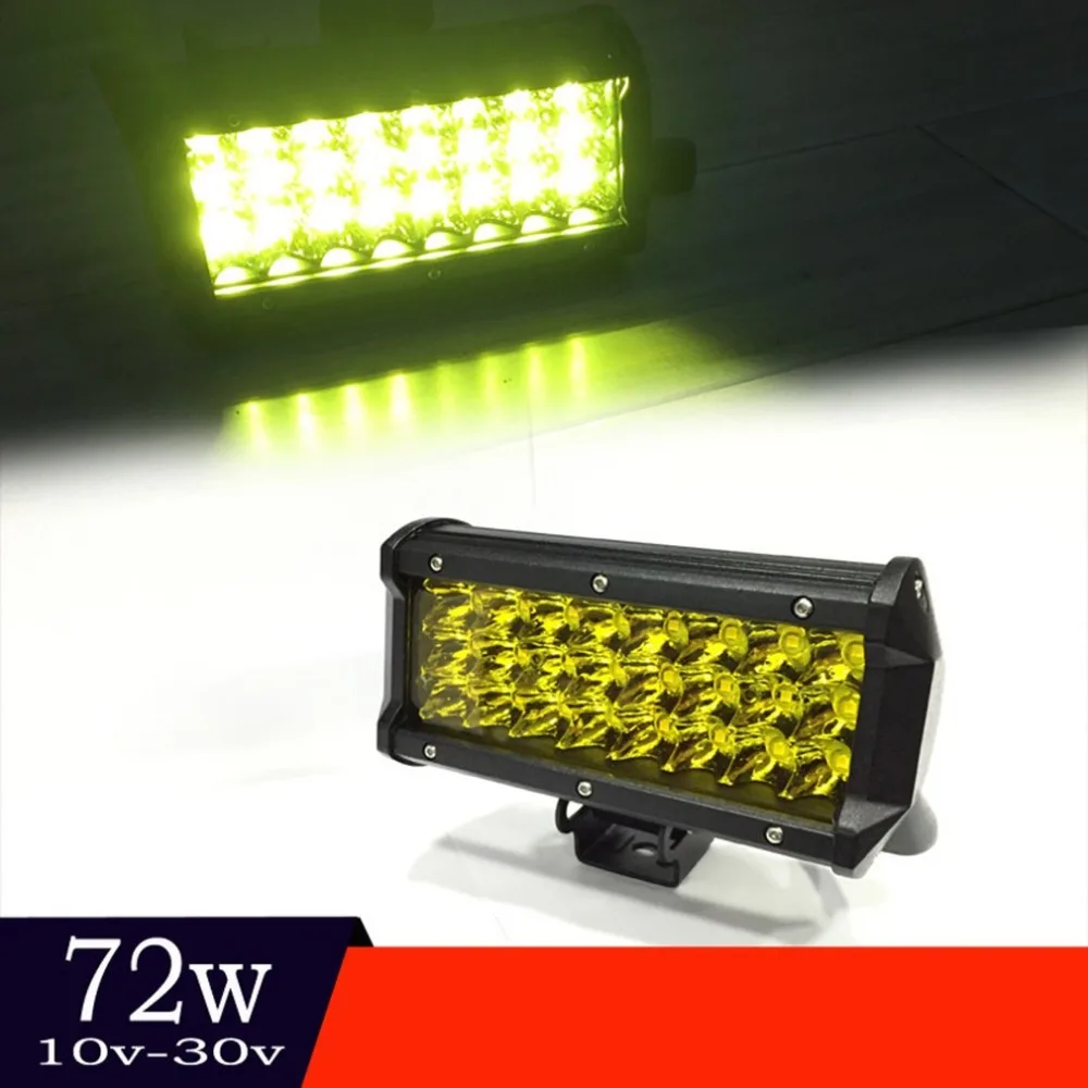 24Led 72 Вт светодиодный автомобильный светильник, рабочий светильник, светодиодный внедорожный Точечный светильник, противотуманная фара для вождения, автомобильные аксессуары