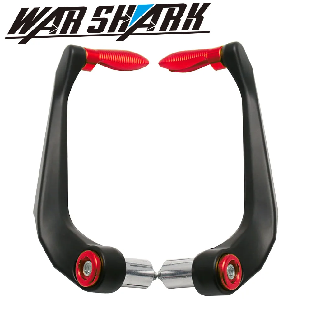 Для YAMAHA MT09 Tracer 900 MT07 Tracer 700 мотоциклетные 7/" 22 мм с ЧПУ ручки гвардии сцепные рычаги гвардии протектор - Цвет: red No logo