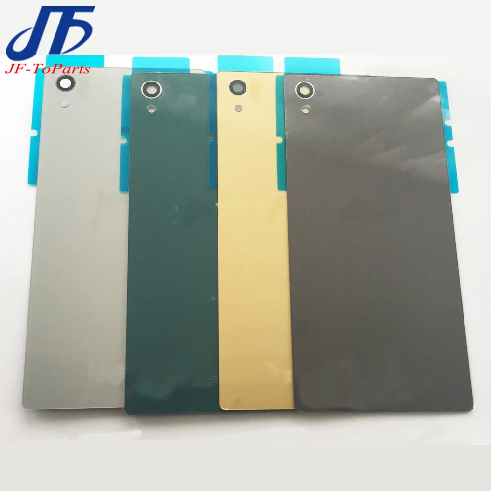30 шт. стеклянная Задняя панель для телефона для sony Xperia Z/Z1 Z3 Z5 Compact mini Premium Z4 Z3+ Plus задняя панель чехол+ клей