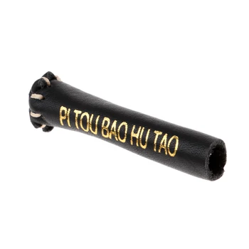 

Artificial Leather Snooker Billiard Pool Cue Tip Protector For 10-11mm Stick