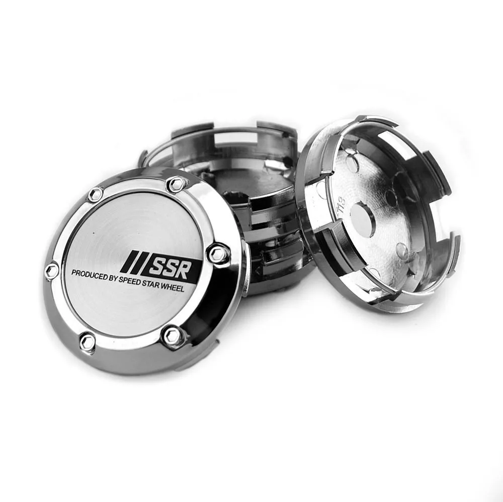 4pcs 66mm 62mm SSR Wheels Center Hub Caps for Rims Emblem For Volk CE28 Car Wheel Hubcaps Cover Auto Styling Accessories