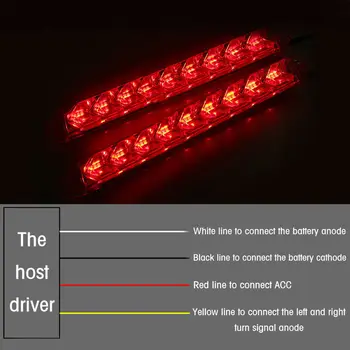 

Auto Daytime running lights Fitting LED Flowing Turn Signal Accessories