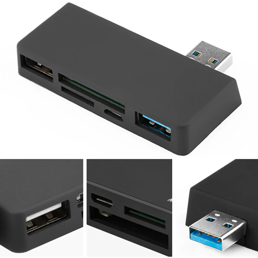 Концентратор MICRO адаптер TF кард-ридер USB 3,0 Многофункциональный для microsoft Surface Pro