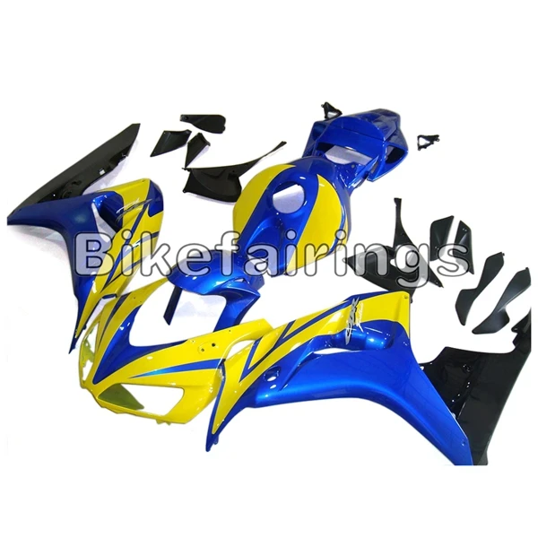 Подходит для Honda CBR1000RR 2006 2007 06 07 крышки обтекателей мотоциклов CBR1000 RR 06 07 Sportbike Cowling желтый синий черный