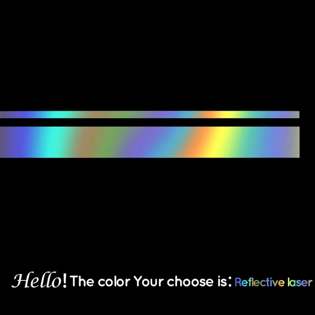 Autocollants à rayures en vinyle pour camping-car,pièces, pour camping-car, Van, boîte à cheval, caravane, décoration Automobile Reflective Laser