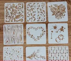 Theme Lace Handmade Diy Personalized Painting Drawing Hollow Template Spray Version Of The Shadow Paint Learning Unisex 2021