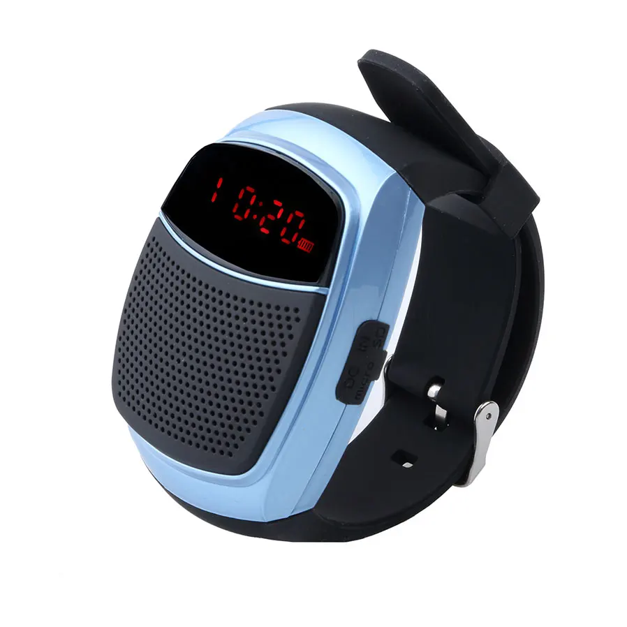 Смарт часы Bluetooth динамик Секундомер Будильник спортивный музыкальный центр
