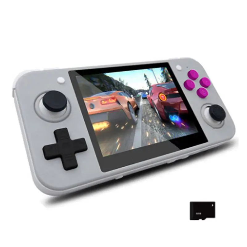 1 комплект RG350 портативная игровая консоль Мини 3," ips Экран игроки карта памяти на 32G - Цвет: 2
