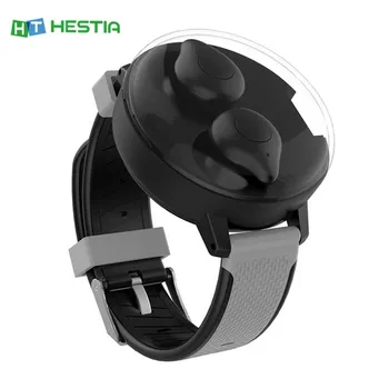 

ZW-T13 Wristband BT5.0 Bluetooth Earphone Bracelet Button HiFi Stereo Sound Noise Canceling Earpiece Waterproof Wireless Earbuds