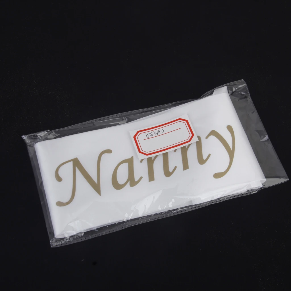 Babu Shower Sash Blue Pink Mum To Be/ Grandma /Auntie/ Nanny / Big Sister Sash