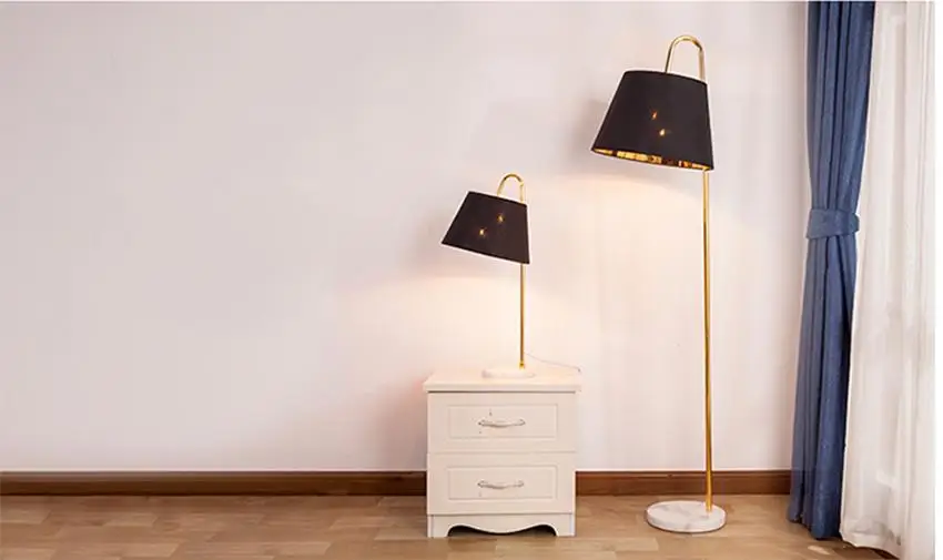 Modern Standing Lamp for Living Room Reading Lamp Floor Standing Reading Loft Cafe Standing Lampshade Deco Salon Art Floor Lamp
